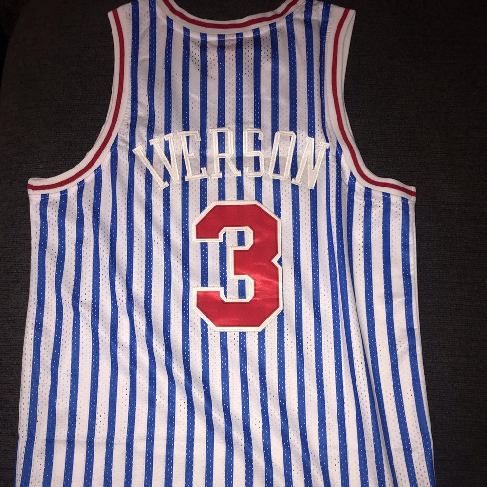 NBA hardwood classic jersey A.I 3